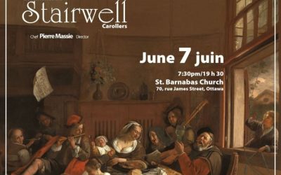 TONIGHT! Stairwell Carollers Spring 2025 Choral Concert
