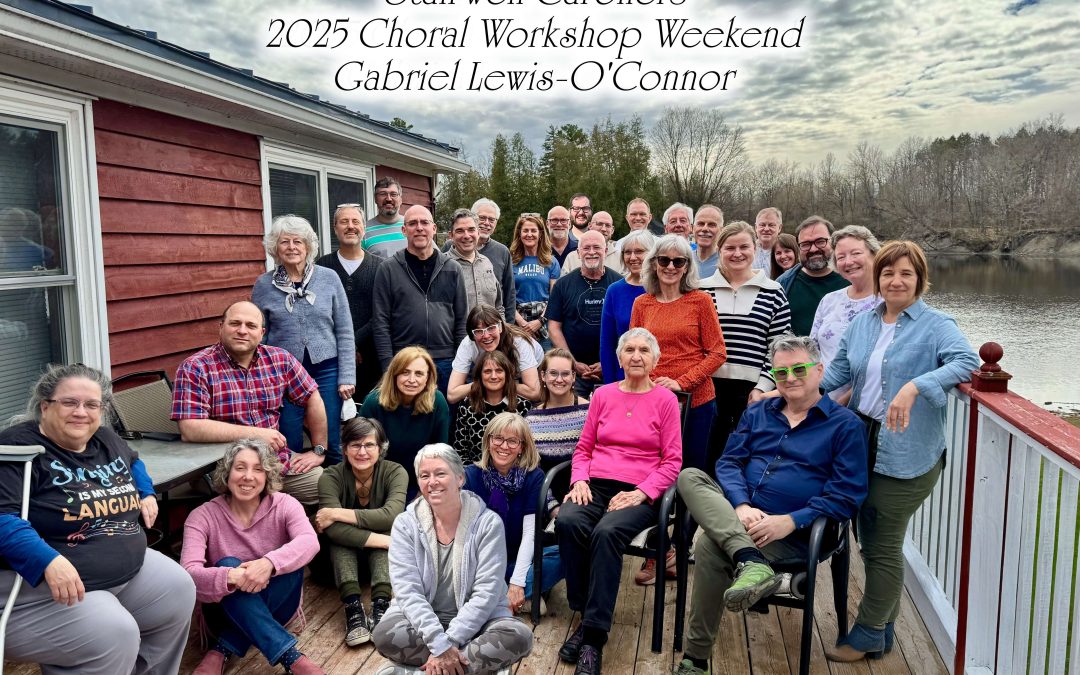 Choral Workshop with Gabriel Lewis-O’Connor a Transformative Experience – by Shayna M
